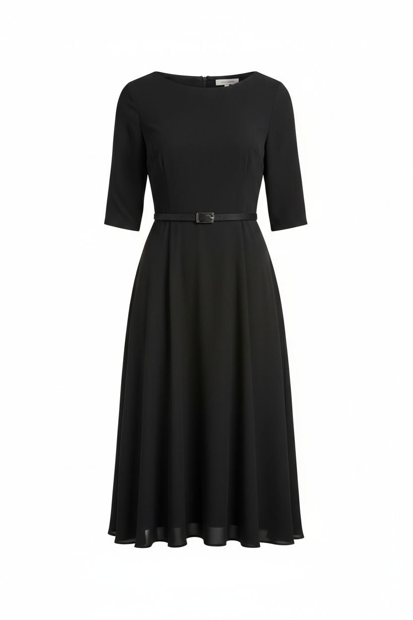 Classic Cocktail Dress - Black